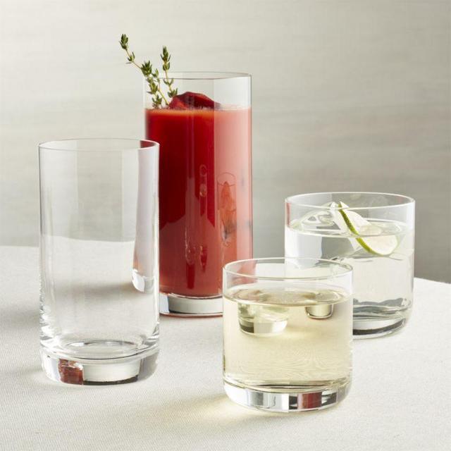 Crescent Highball 12 oz Glasses