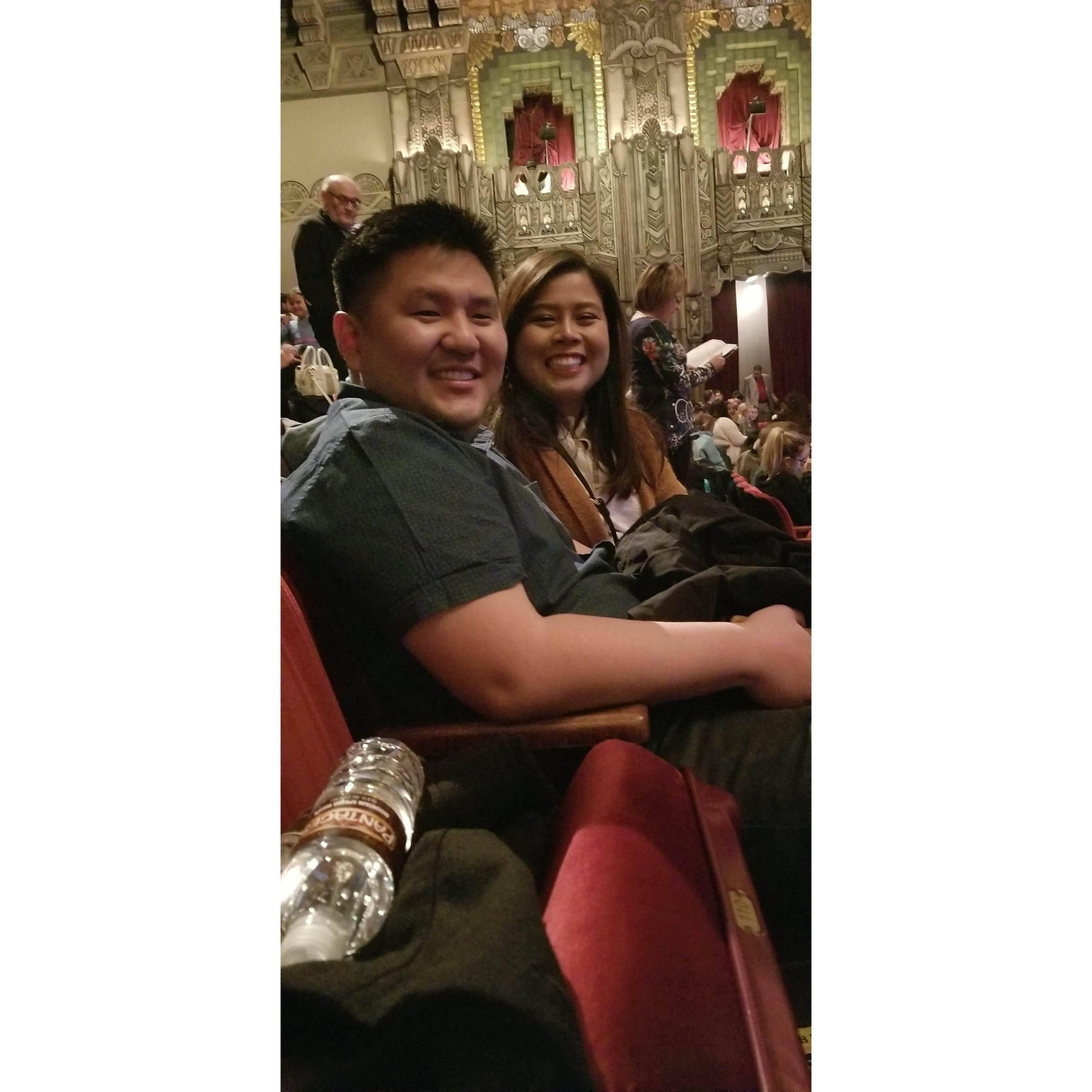 Frozen musical at Pantages theater