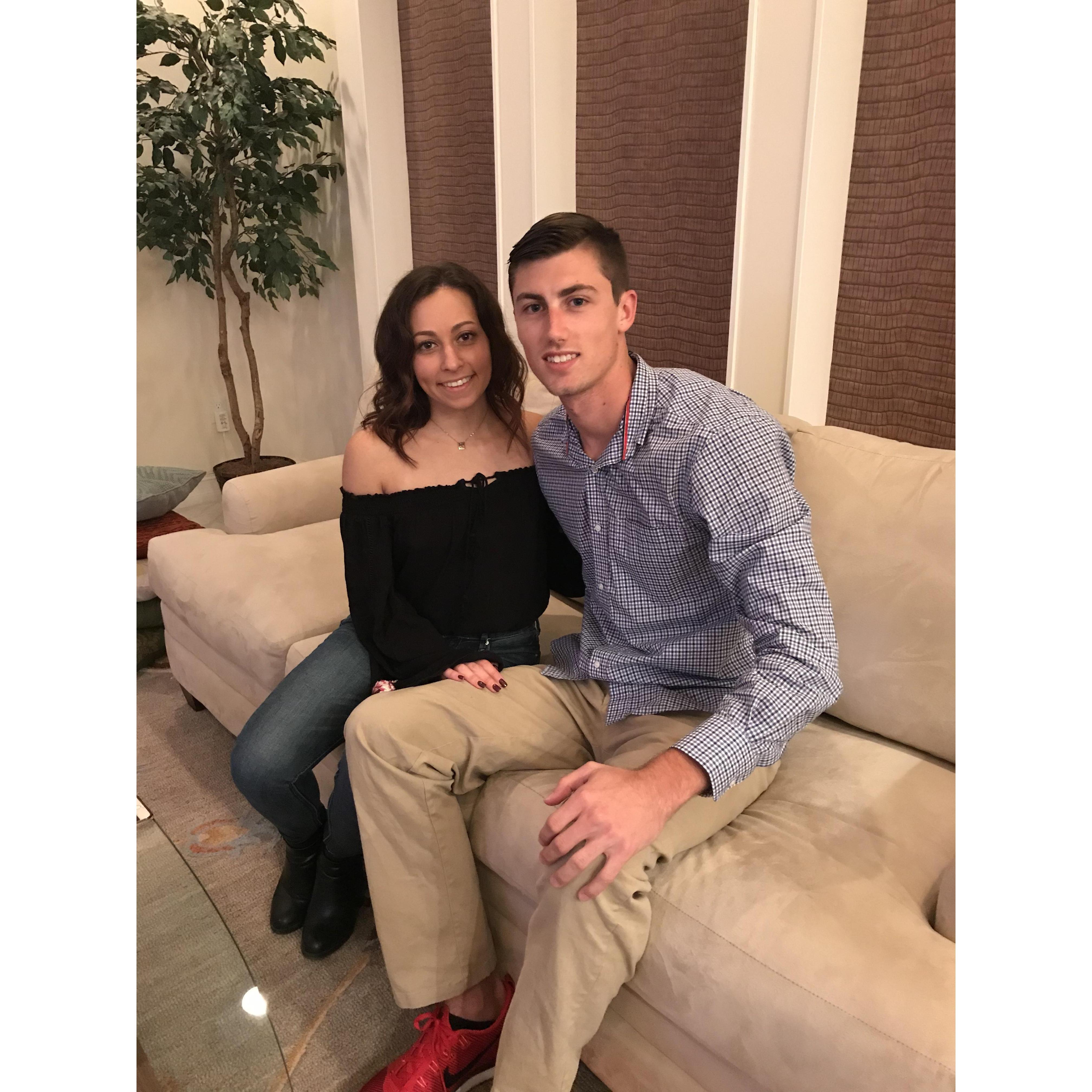 Our first Thanksgiving together