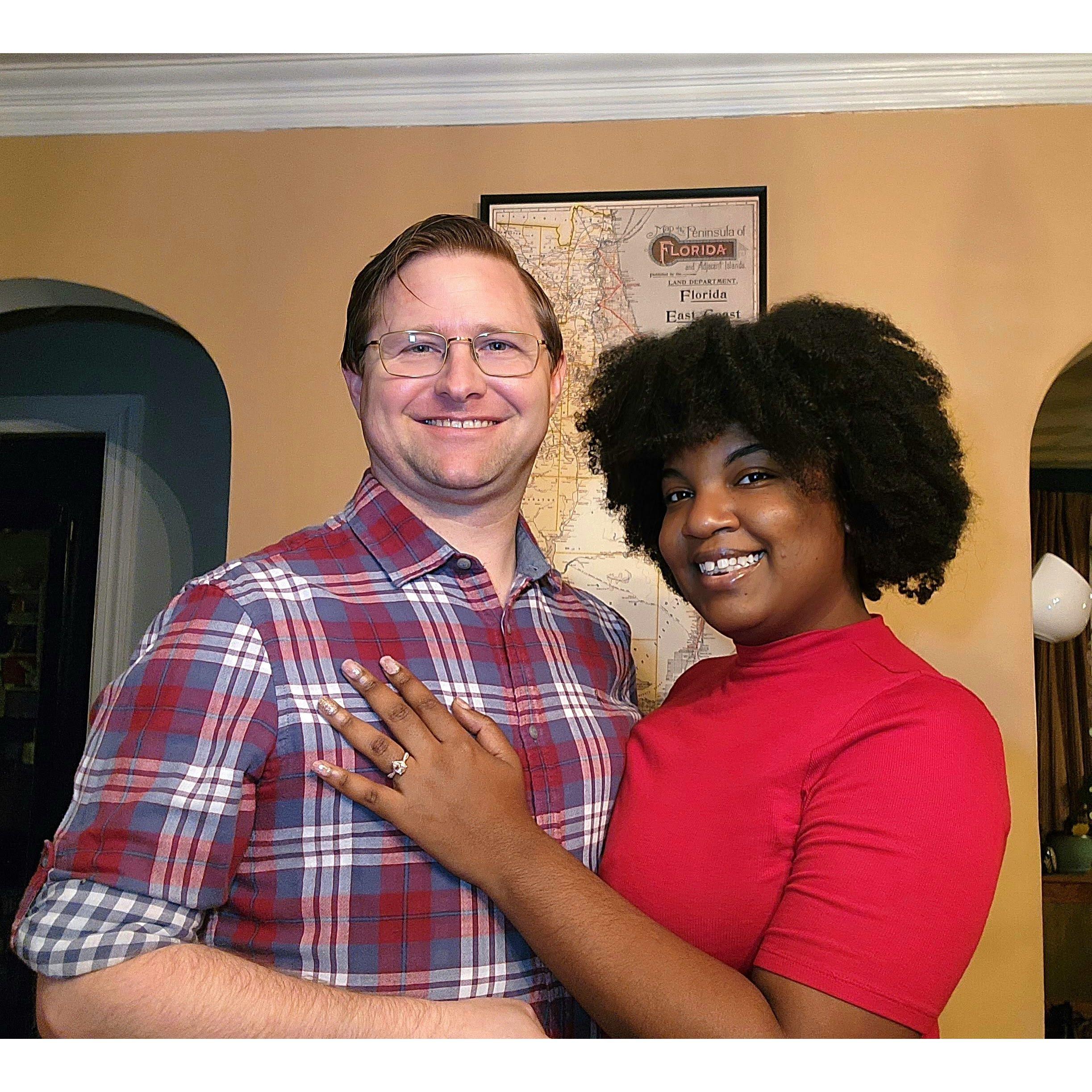 Rob proposed!