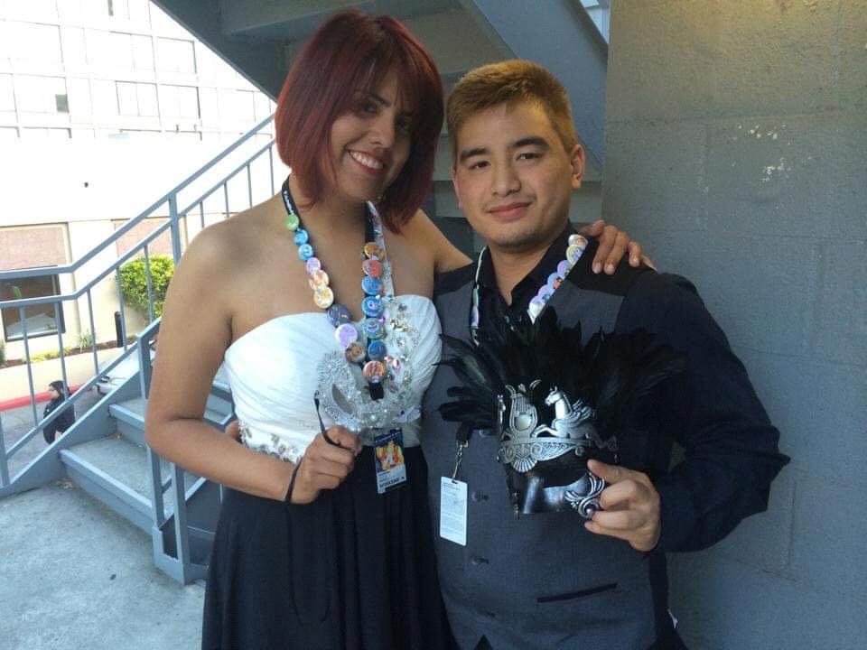 Fanime black and white ball!