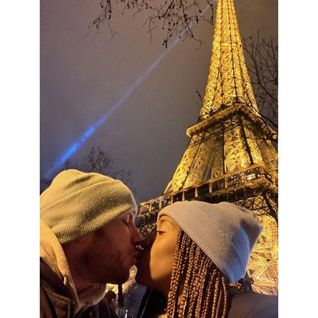 January 2024. Dustin and Tia spend quality time together in Paris, France <3