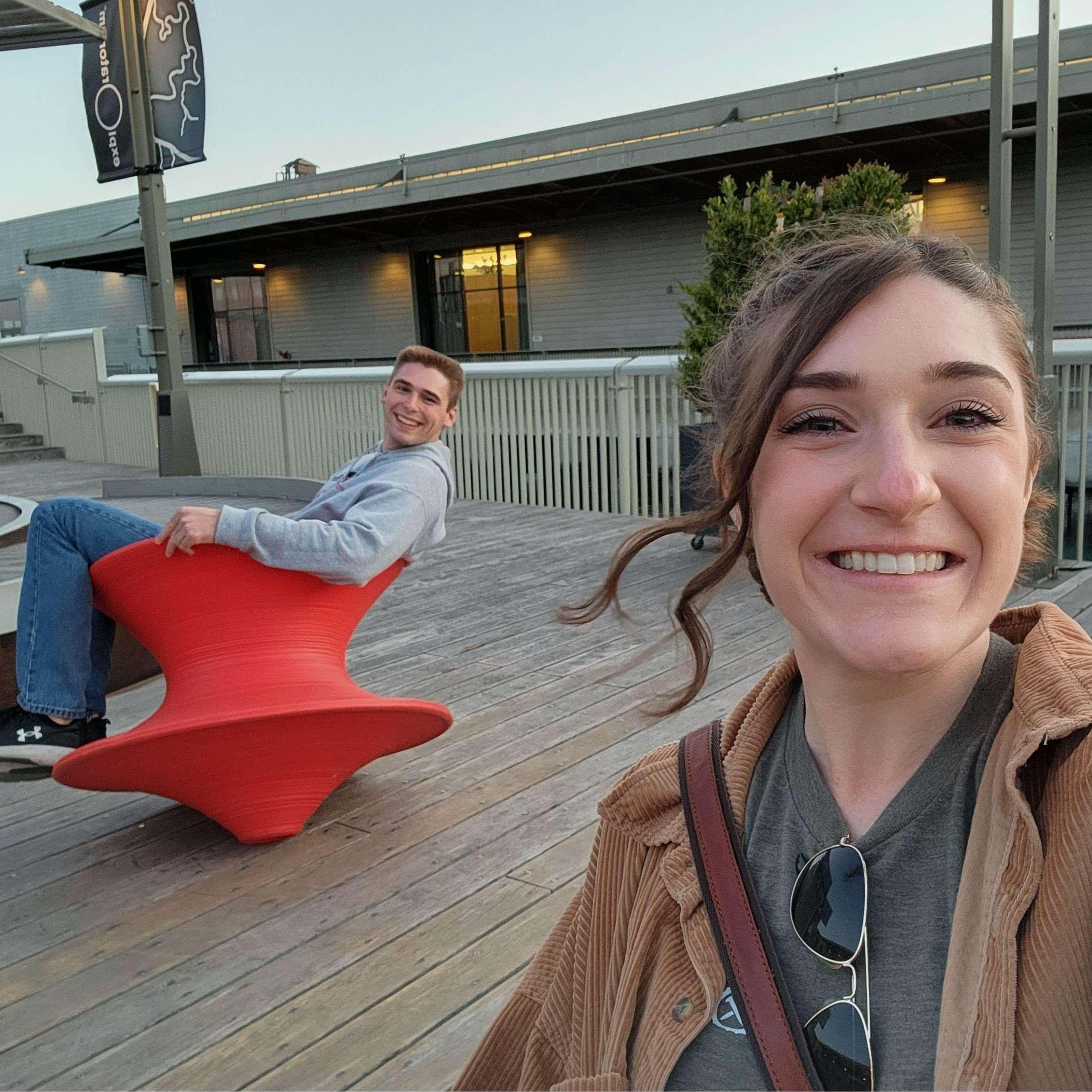Jon may or may not have fallen out of this chair...