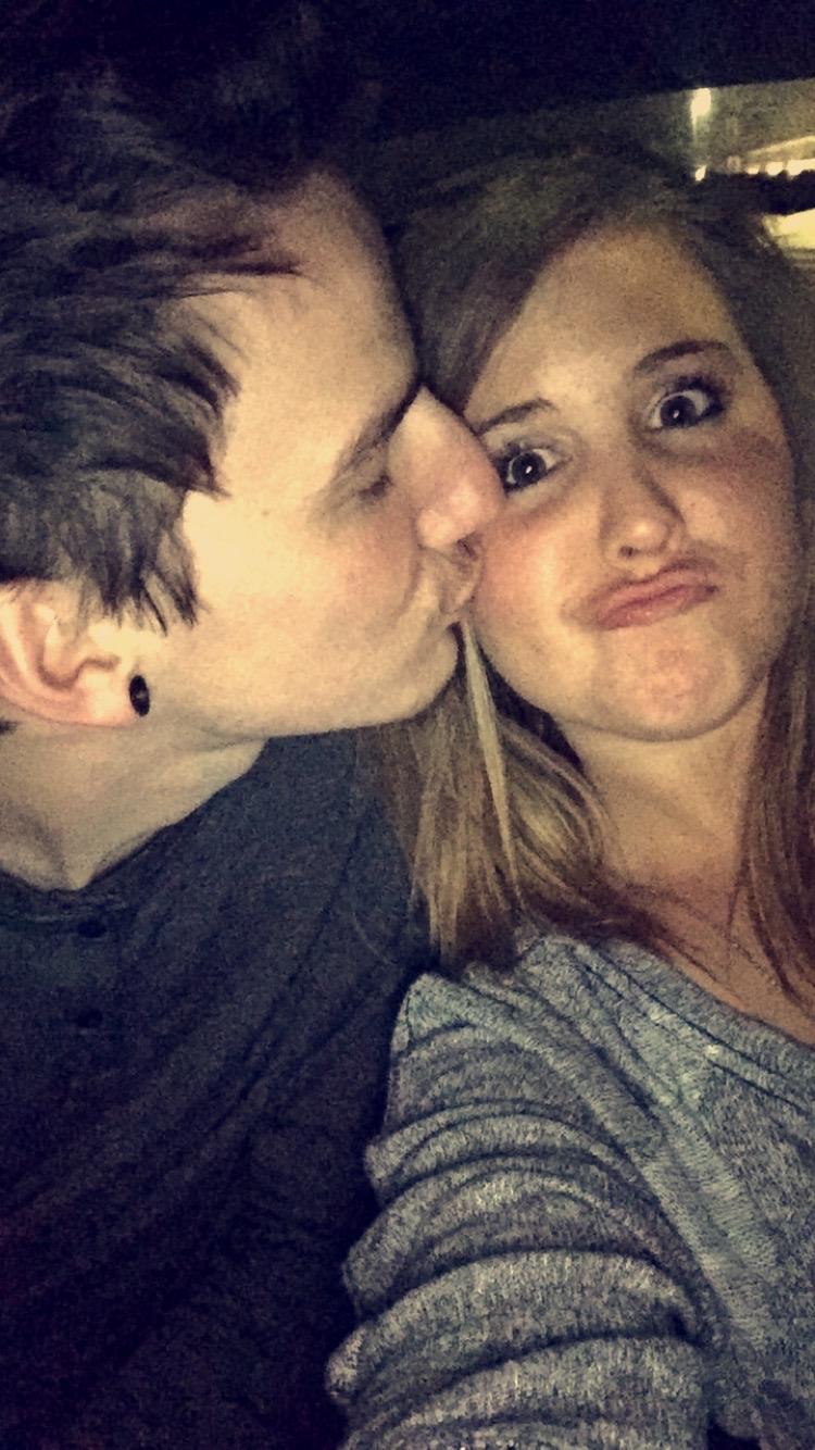 We sill make silly faces and kiss each other on the cheek after all these years!