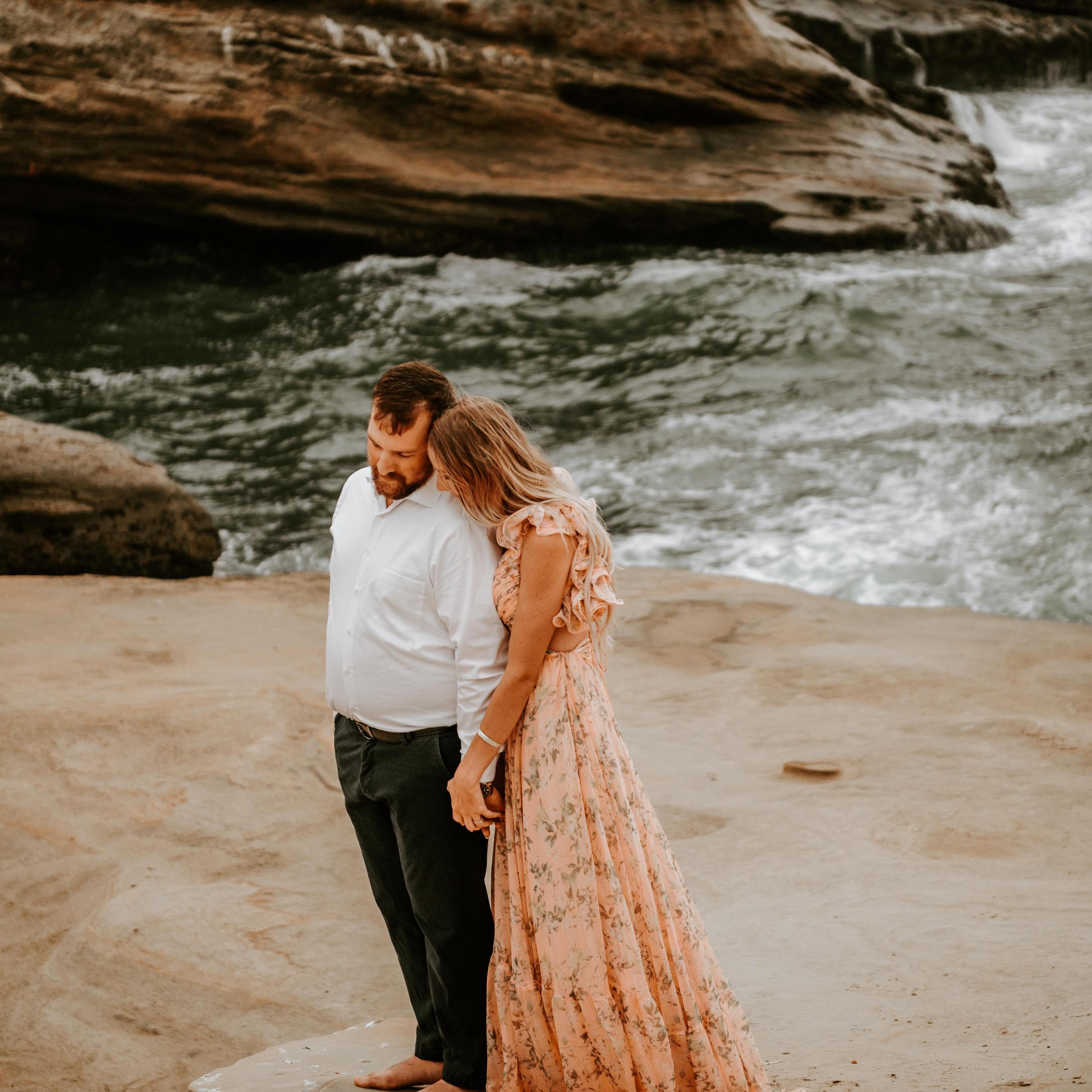 Rob has learned to play dress up and Shelby has had to learn that heels are not meant for going shooting, hiking, and roaming around town all the time.