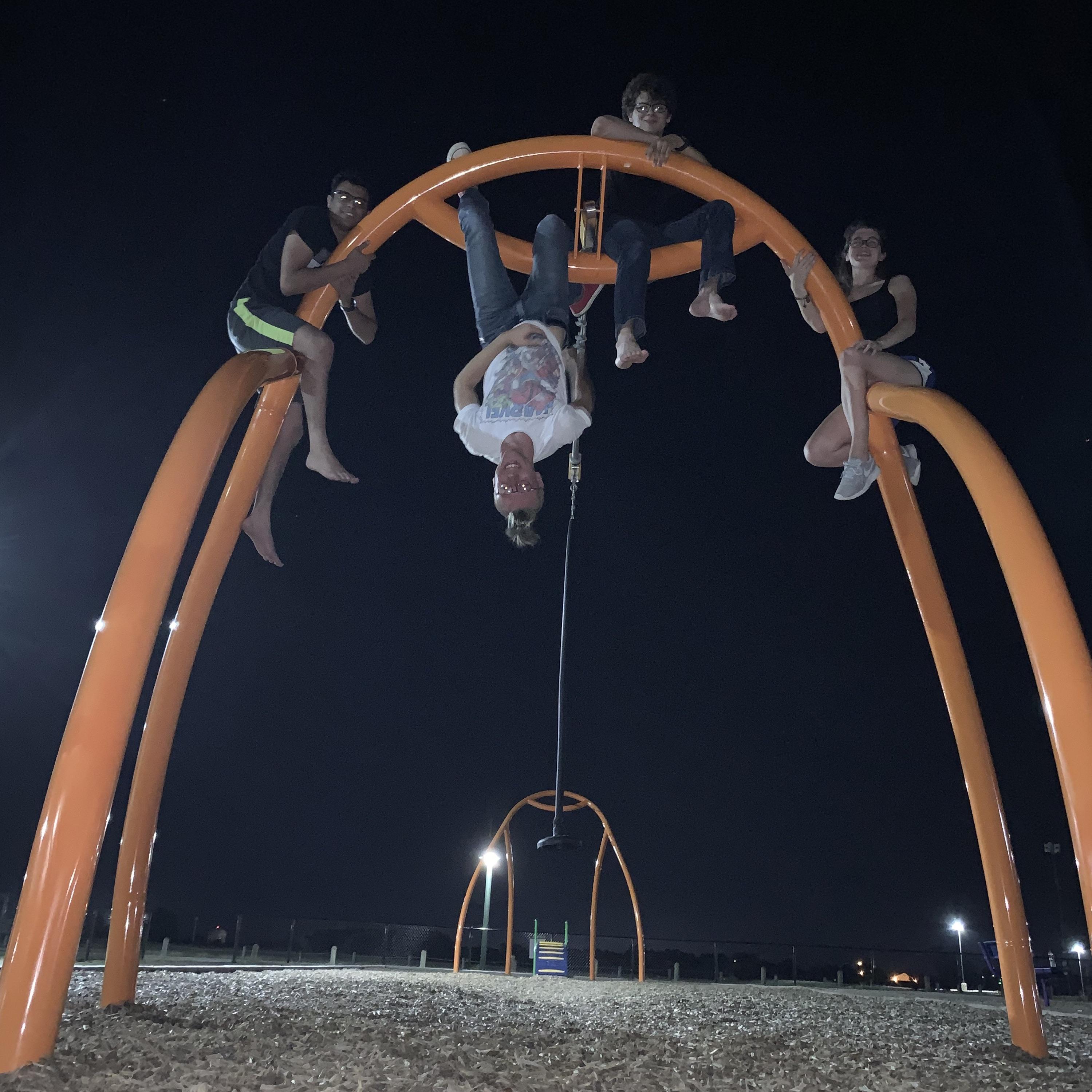 We stayed up late every night in the 3 weeks we knew each other and had so much fun!