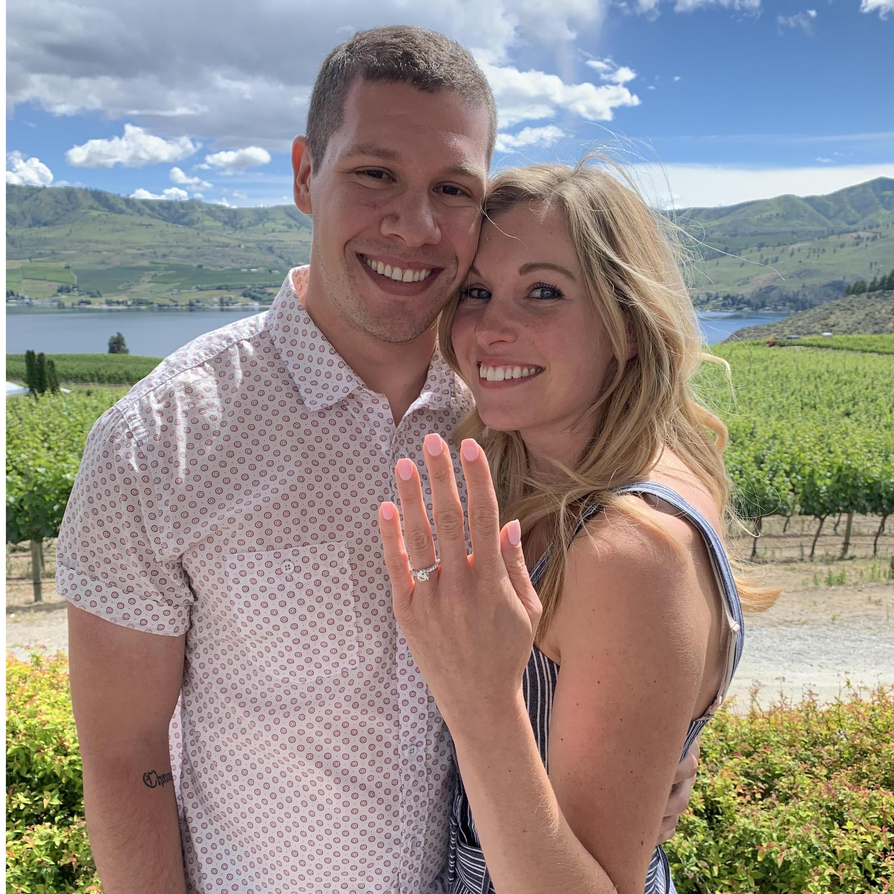 Officially fiancés!