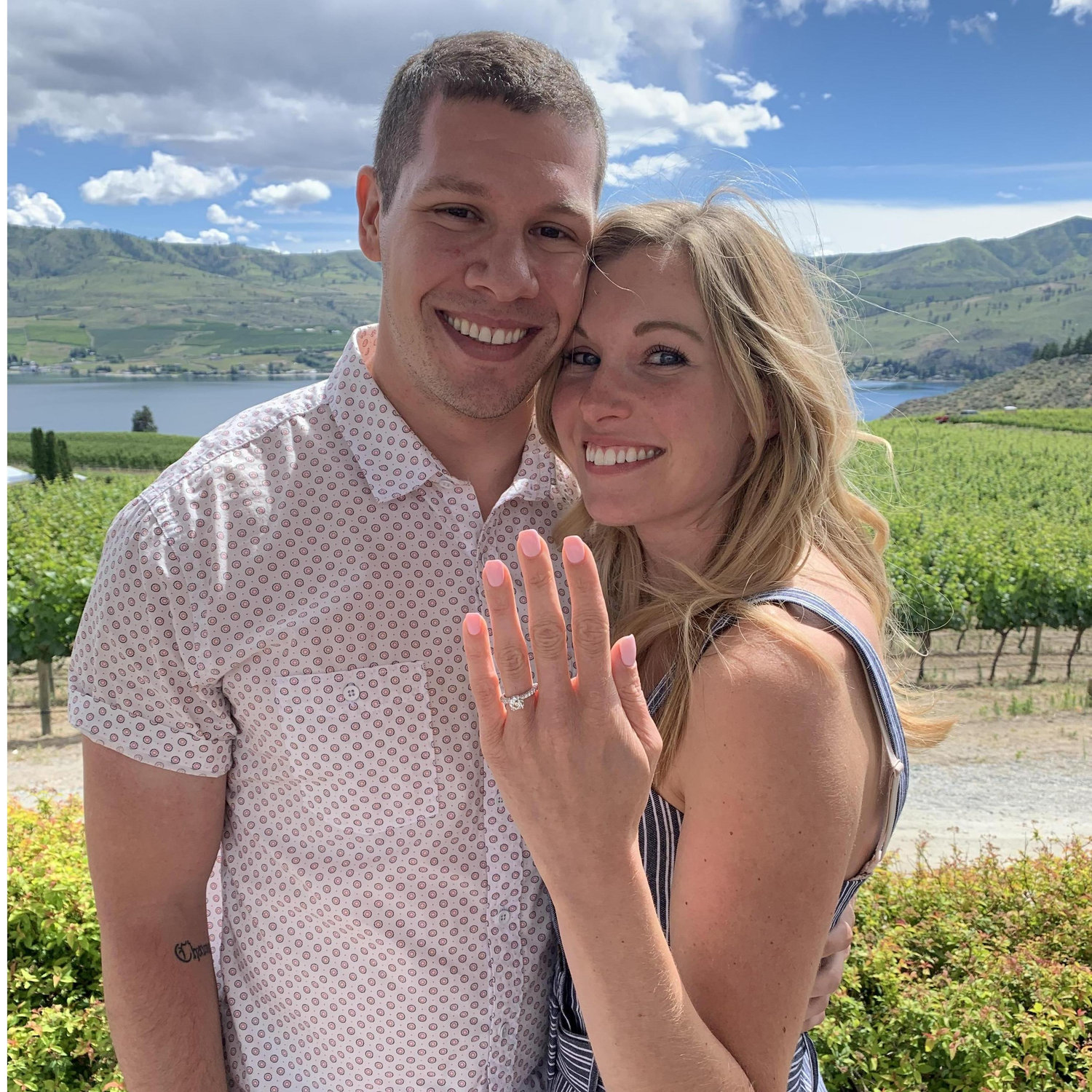 Officially fiancés!