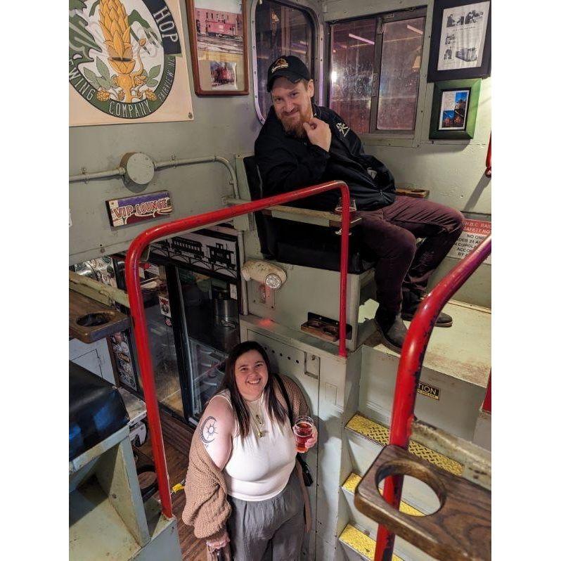 Train bar!