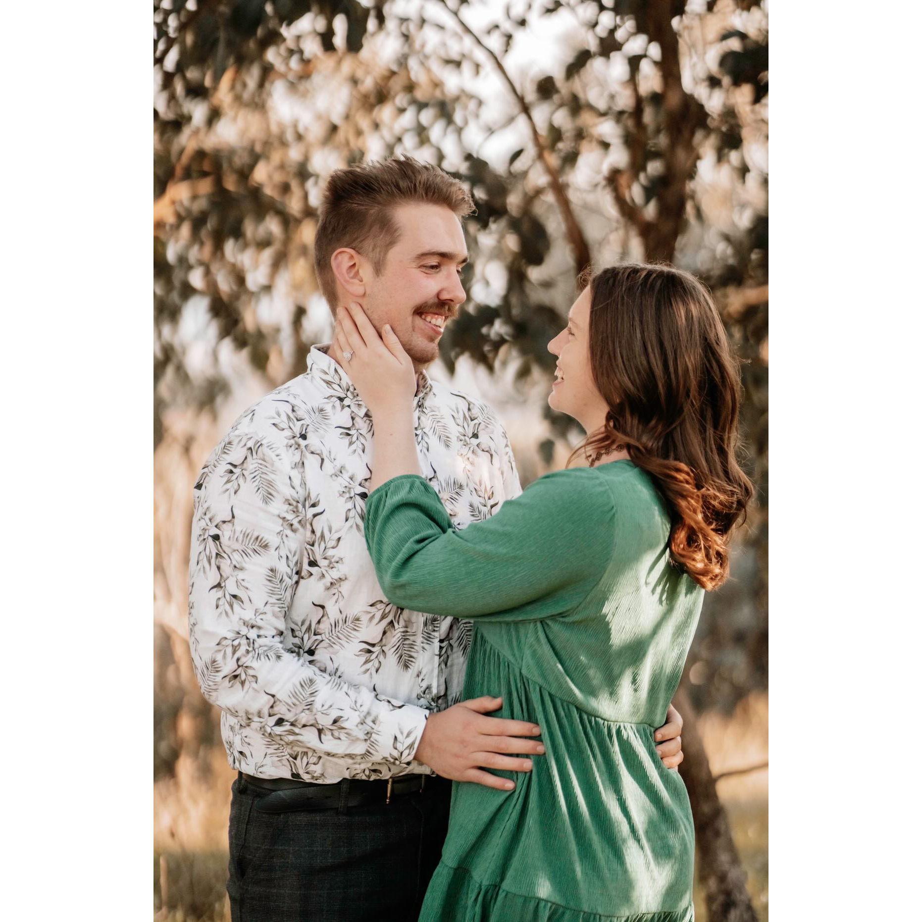 One of many beautiful pictures from our Engagement Shoot