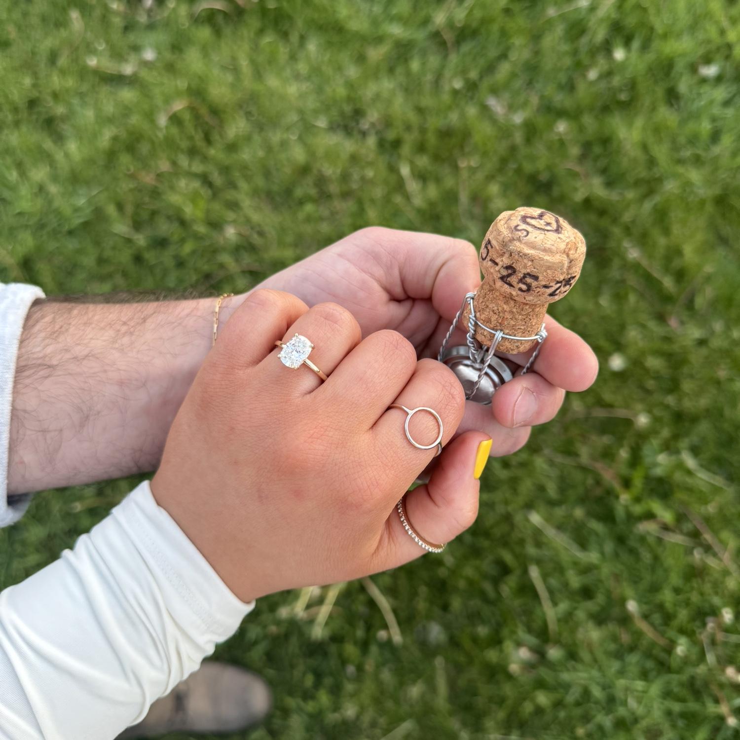 The most meaningful sentiment given to us after our engagement!
