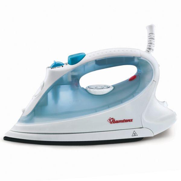 WHITE AND BLUE STEAM IRON-RM/187