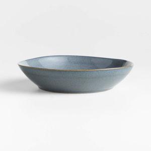 Marin White Bowl Plate + Reviews | Crate & Barrel