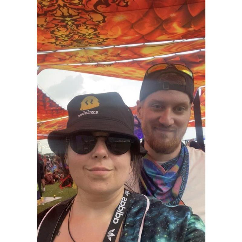 Our first music festival together - Forbidden Kingdom