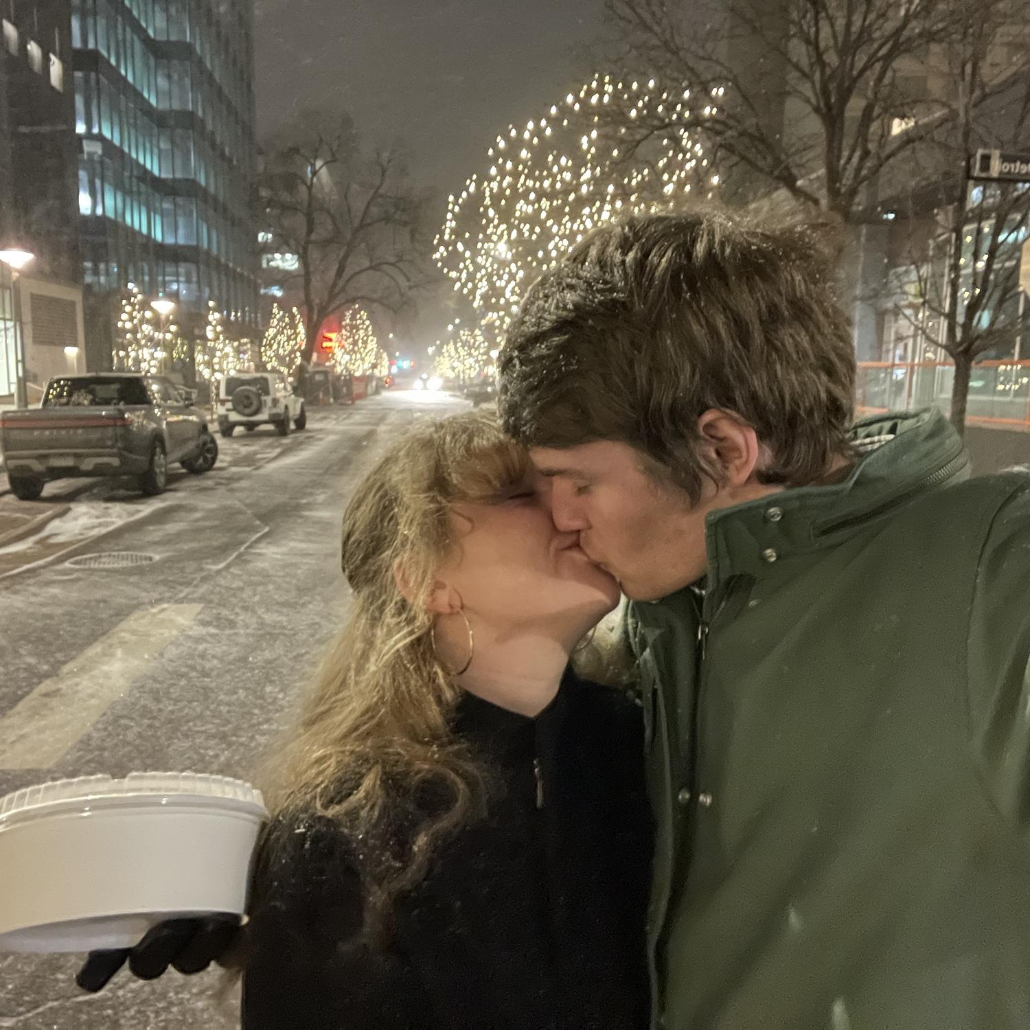 Our 4 year anniversary in Denver! January 2023