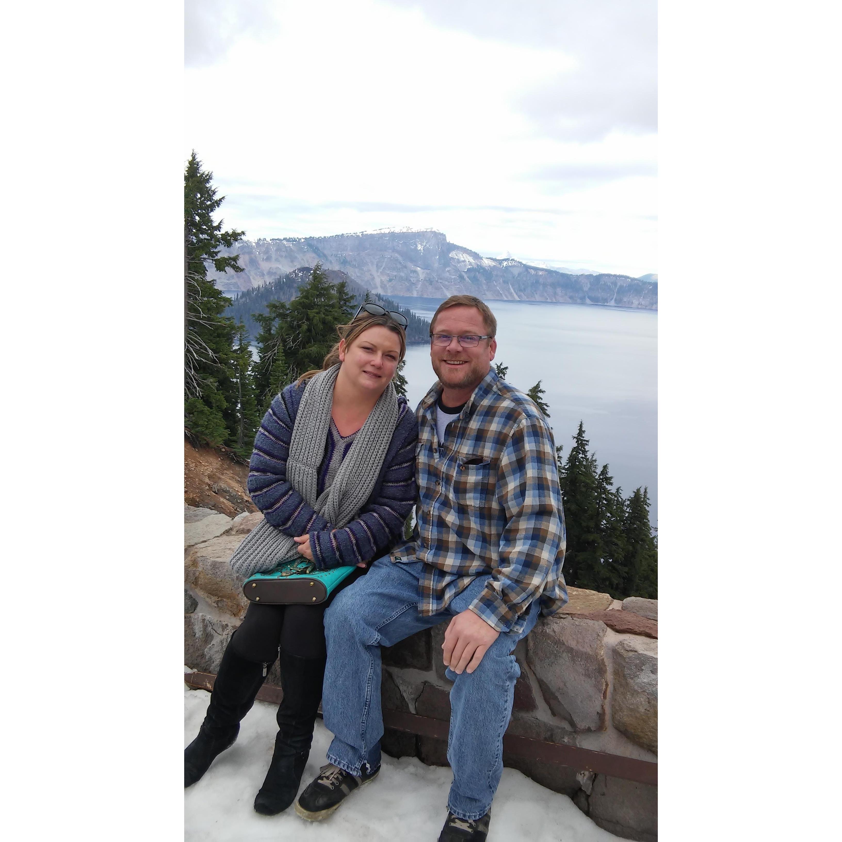 Crater Lake is So beautiful. Its only 40 miles from the venue.