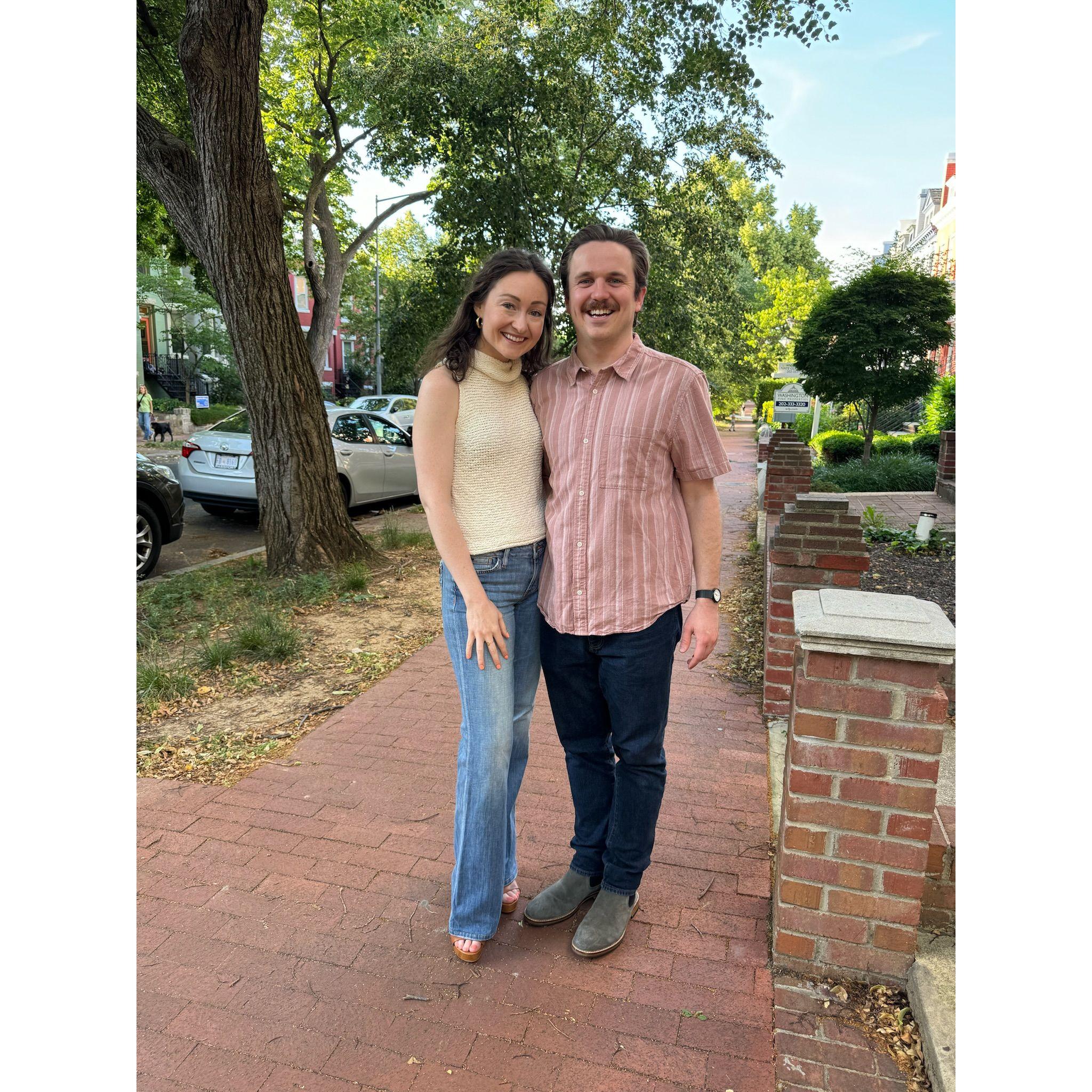 one year anniversary dinner!