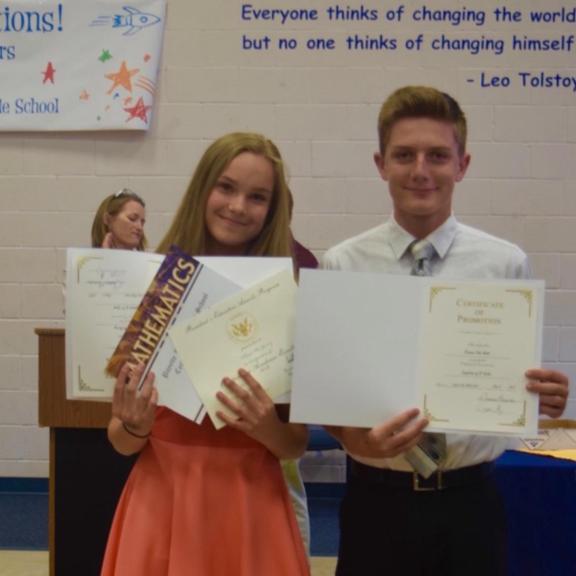 Middle school graduation