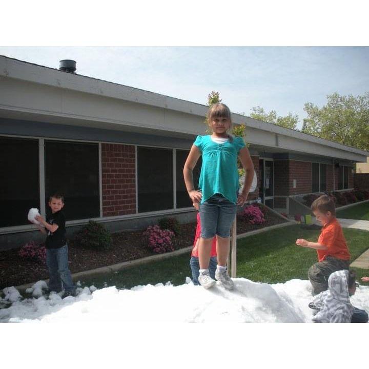 This is the school where we first met and had crushes on each other in kindergarten and second grade.