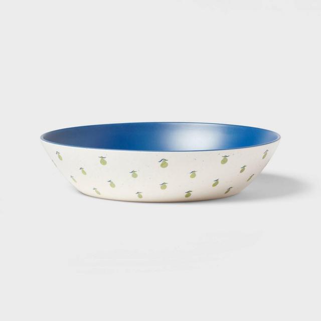 43oz Bamboo and Melamine Pear Dinner Bowl - Threshold™