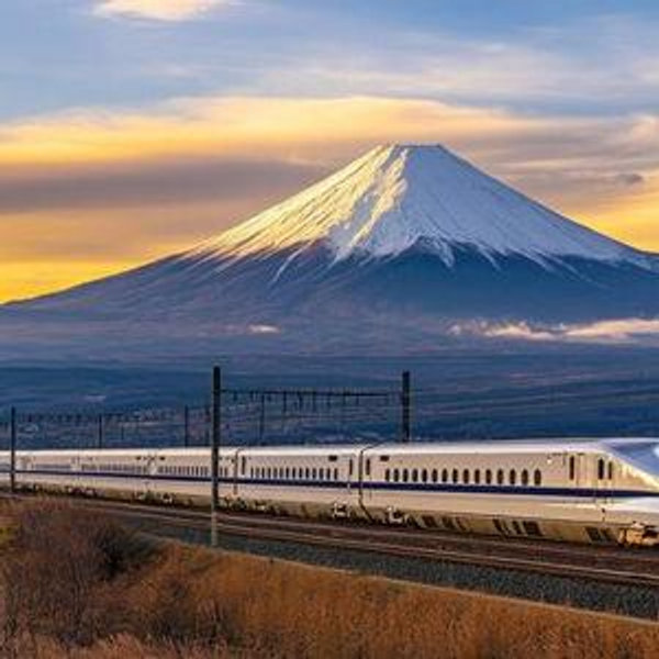 Bullet trains around Japan
