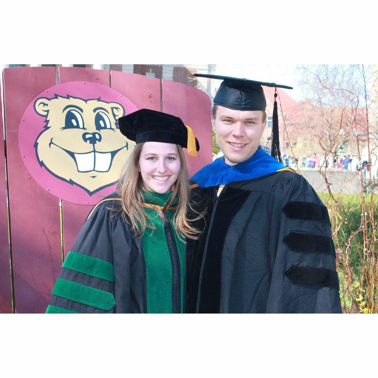 We became doctors within 1 week of each other! (2022)
