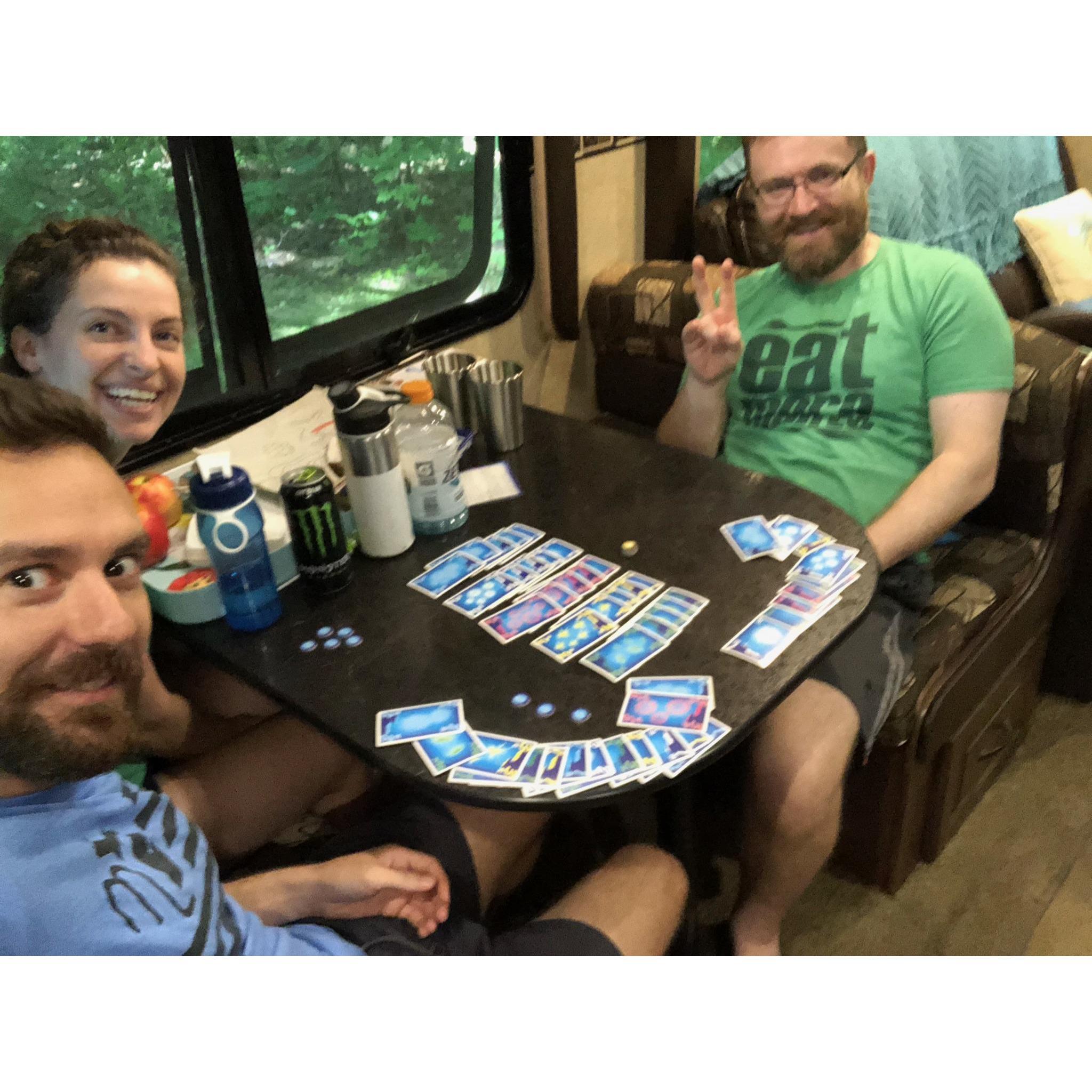 Year 3 - Beating Hanabi again, with Nathan's brother Andrew!
