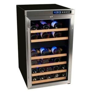 Edgestar 34 Bottle Free Standing Dual Zone Wine Cooler - CWF340DZ