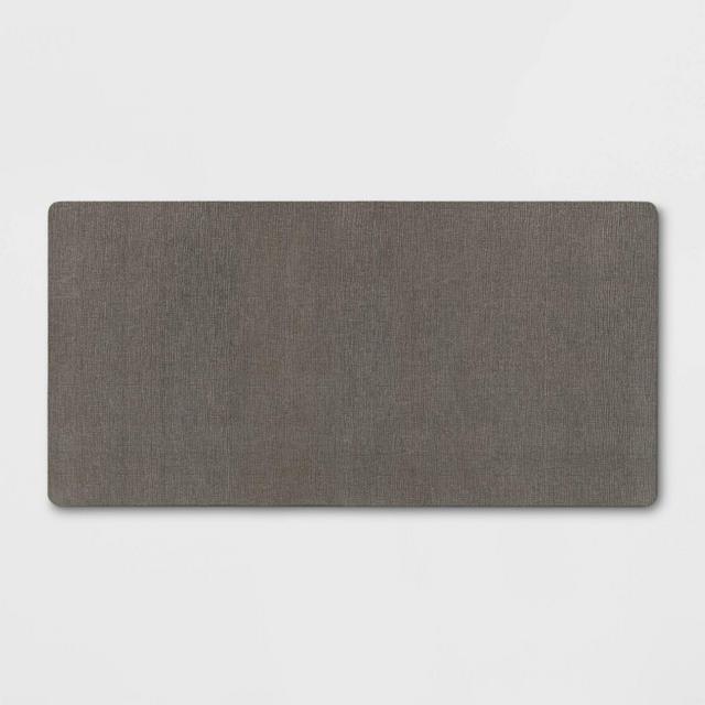 40" x 20" Neoprene Kitchen Comfort Mat Gray - Threshold™
