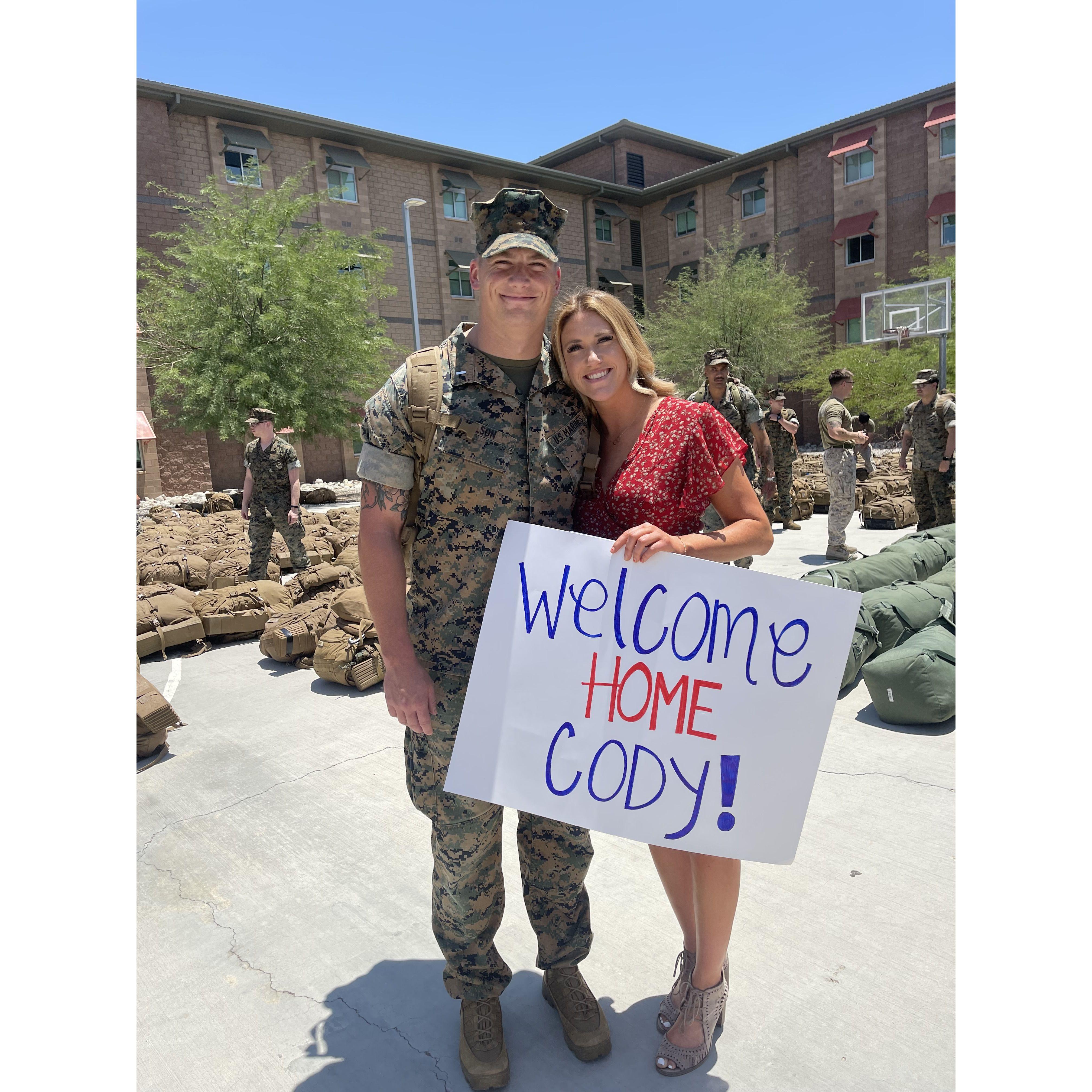 Cody home from deployment