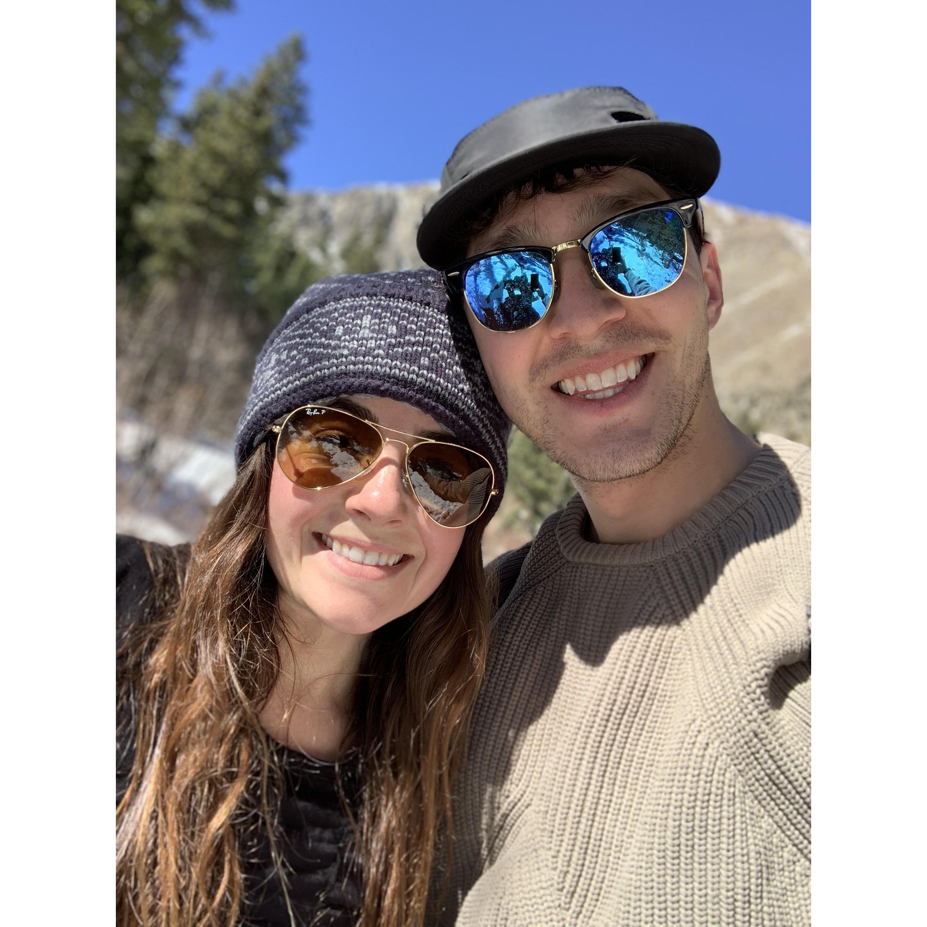 Our first trip together to Colorado!