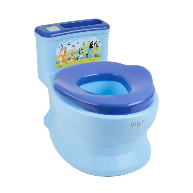 Bluey Potty + Trainer Seat: Polypropylene, TPU, 40 Lbs Max Weight, 15.43" Height