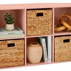 Best Choice Products 6-Cube Bookshelf, 11in Display Storage System, Organizer w/ Removable Back Panels