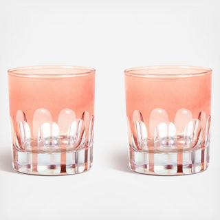 Rialto Acqua Old Fashioned Glass, Set of 2
