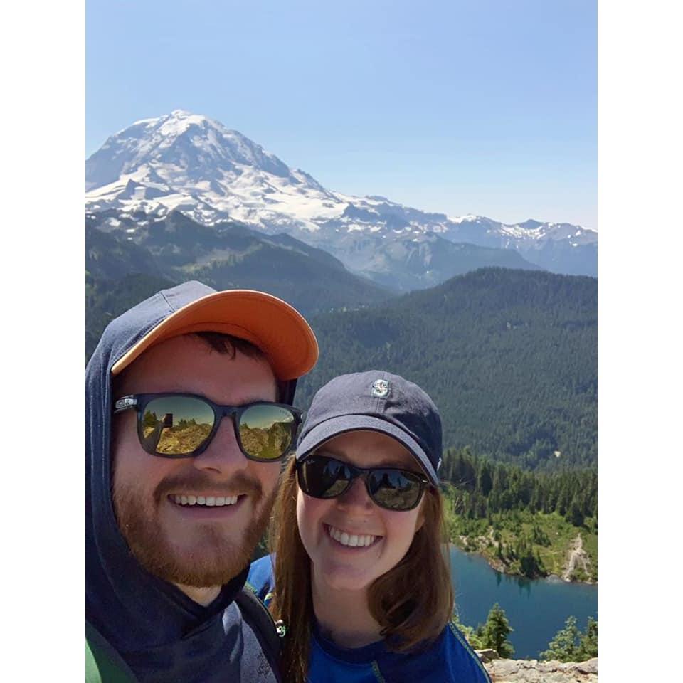 Hiking at Mt. Rainier National Park - August 2019.