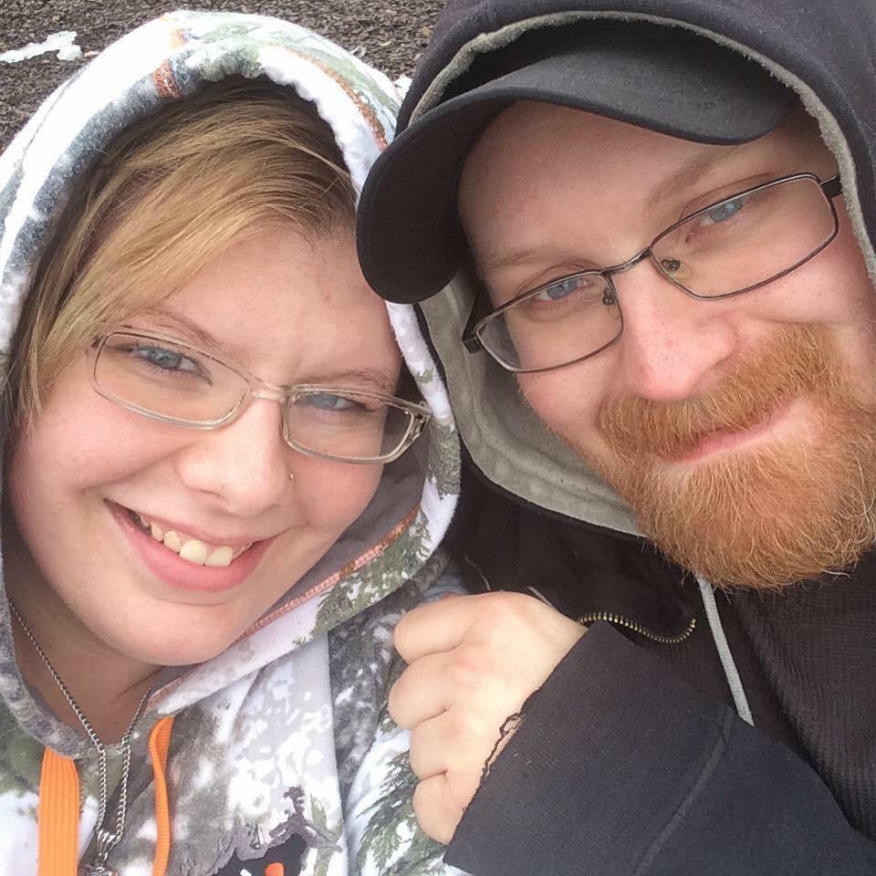 Our first winter in our first apartment together
