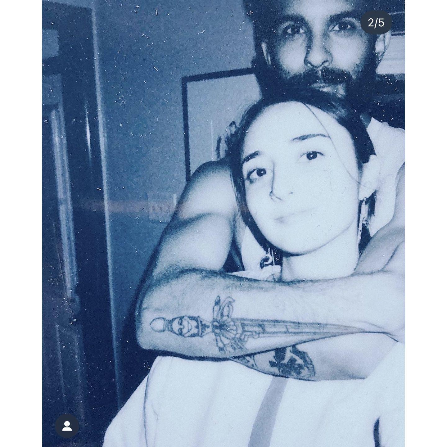 polaroid taken at Beaverdale house in Des Moines, IA October 2021
