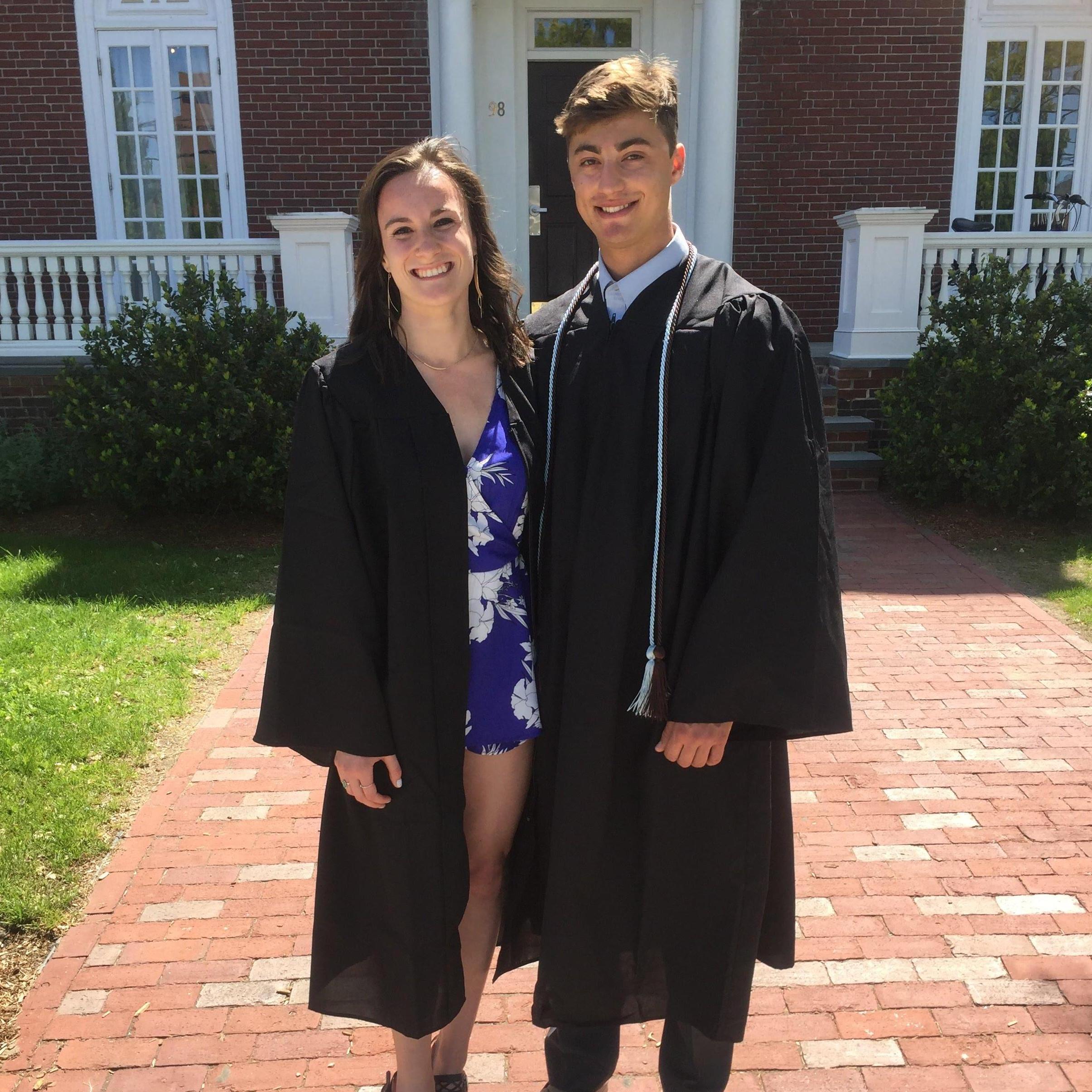 Graduation day at Tufts. (2017)