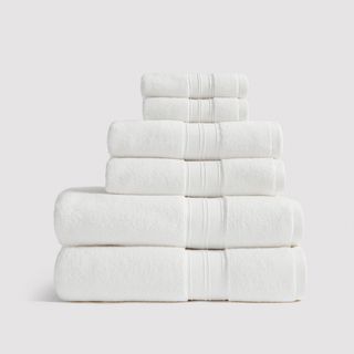 Classic Organic Aegean 6-Piece Turkish Cotton Bath Sheet Set