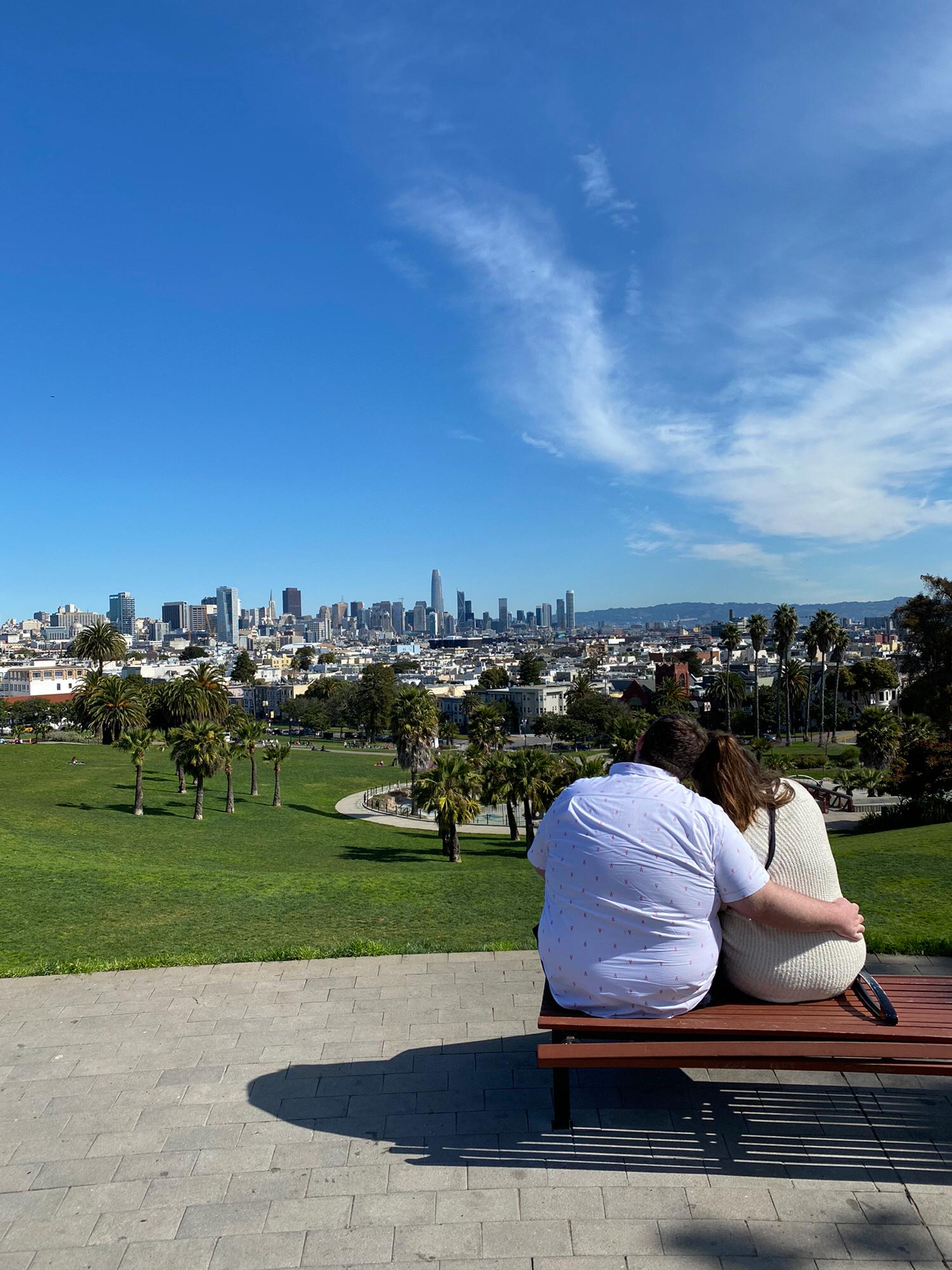 A grand view in San Francisco