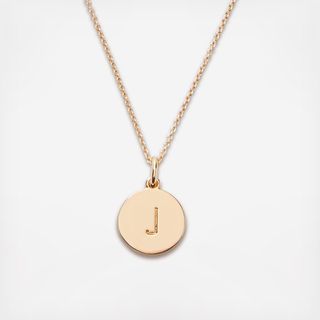 Gold Initial Pendant