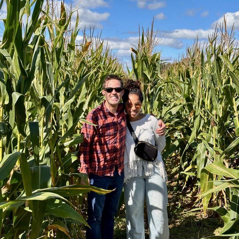 Corn mazing