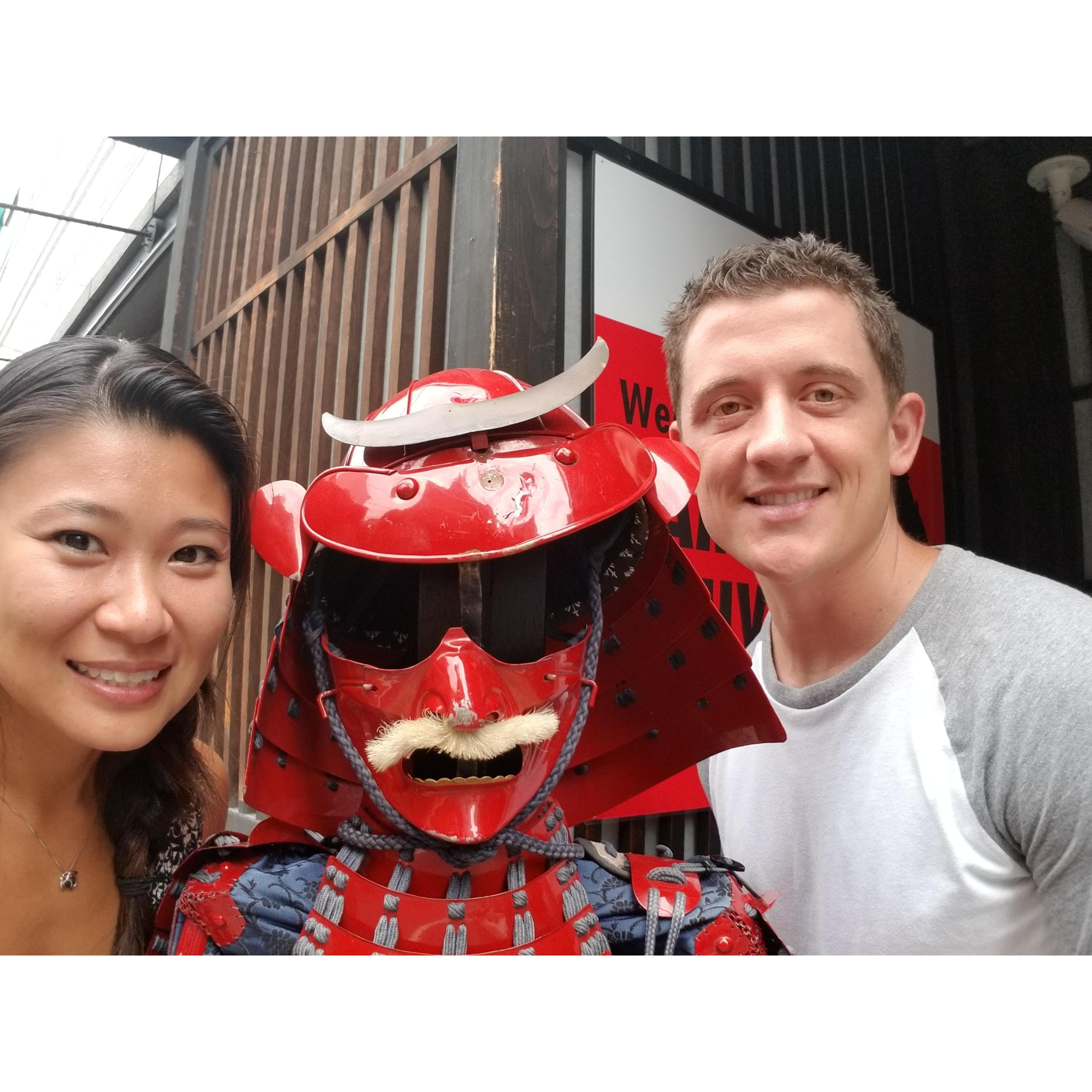 Samurai Selfie!