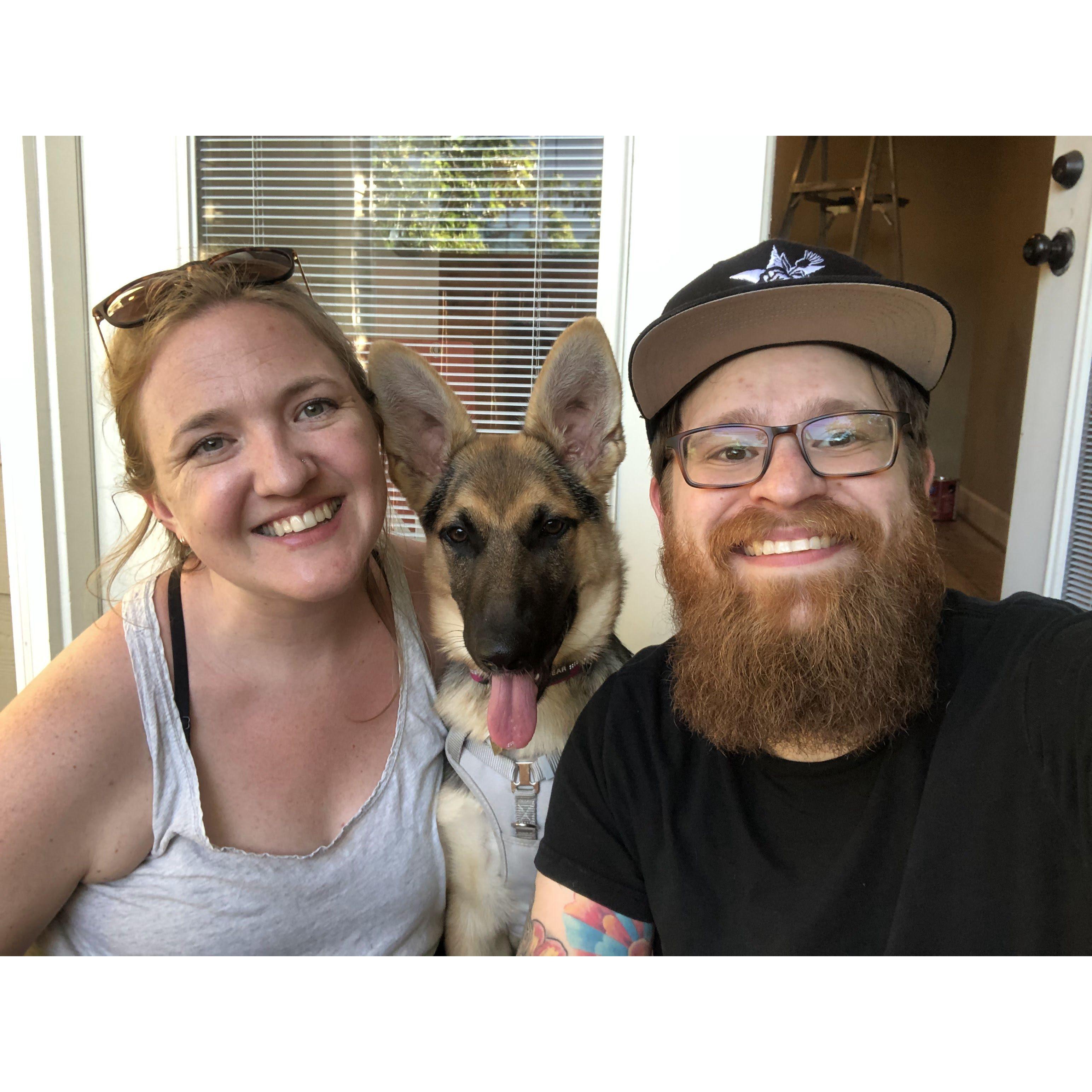 The day we moved into our St. John's condo