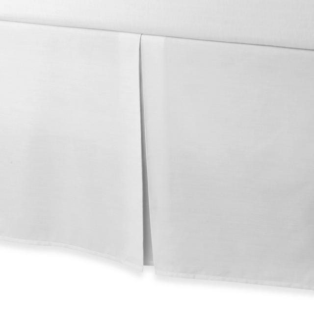 smoothweave™ Tailored 18-Inch Queen Bed Skirt in White