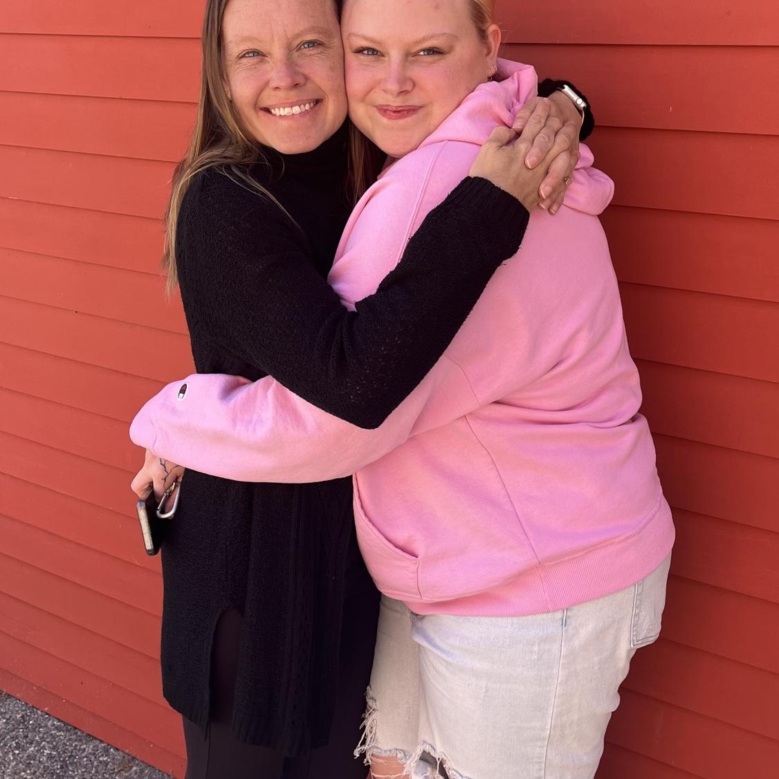 Showing Kylee’s parents the venue!