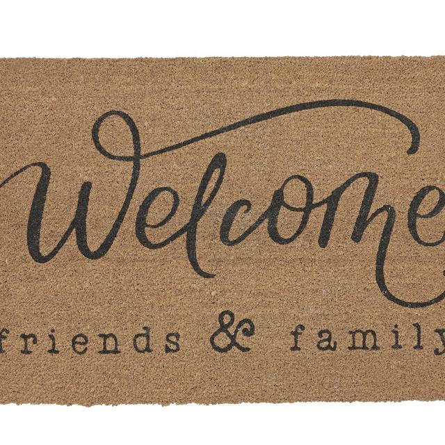 Mainstays Welcome Friends Coir Doormat 24" x 36"