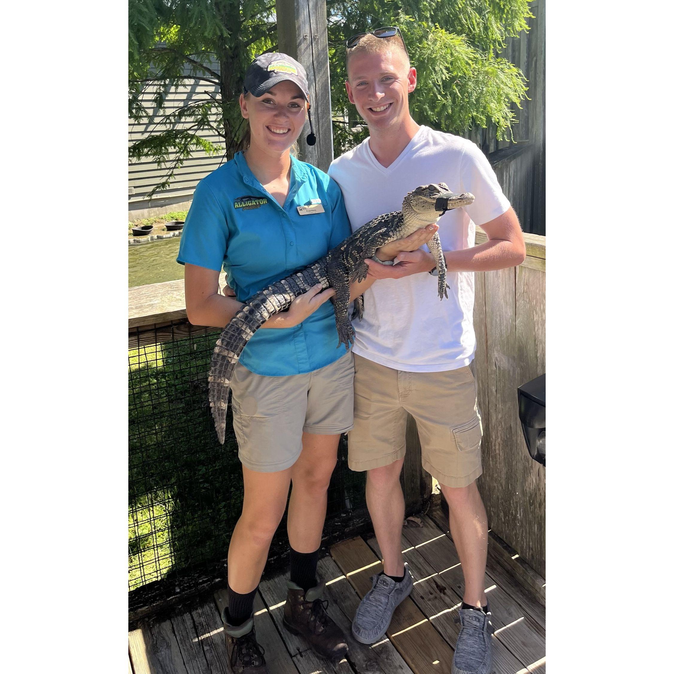 Courtney starting her new job (2021)