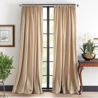 Velvet Curtain Panel, Set of 2