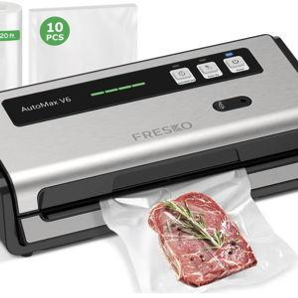 FRESKO Food Vacuum Sealer with Starter Kit
